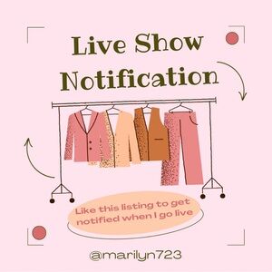 ⭐️Next Live Show TBA ⭐️